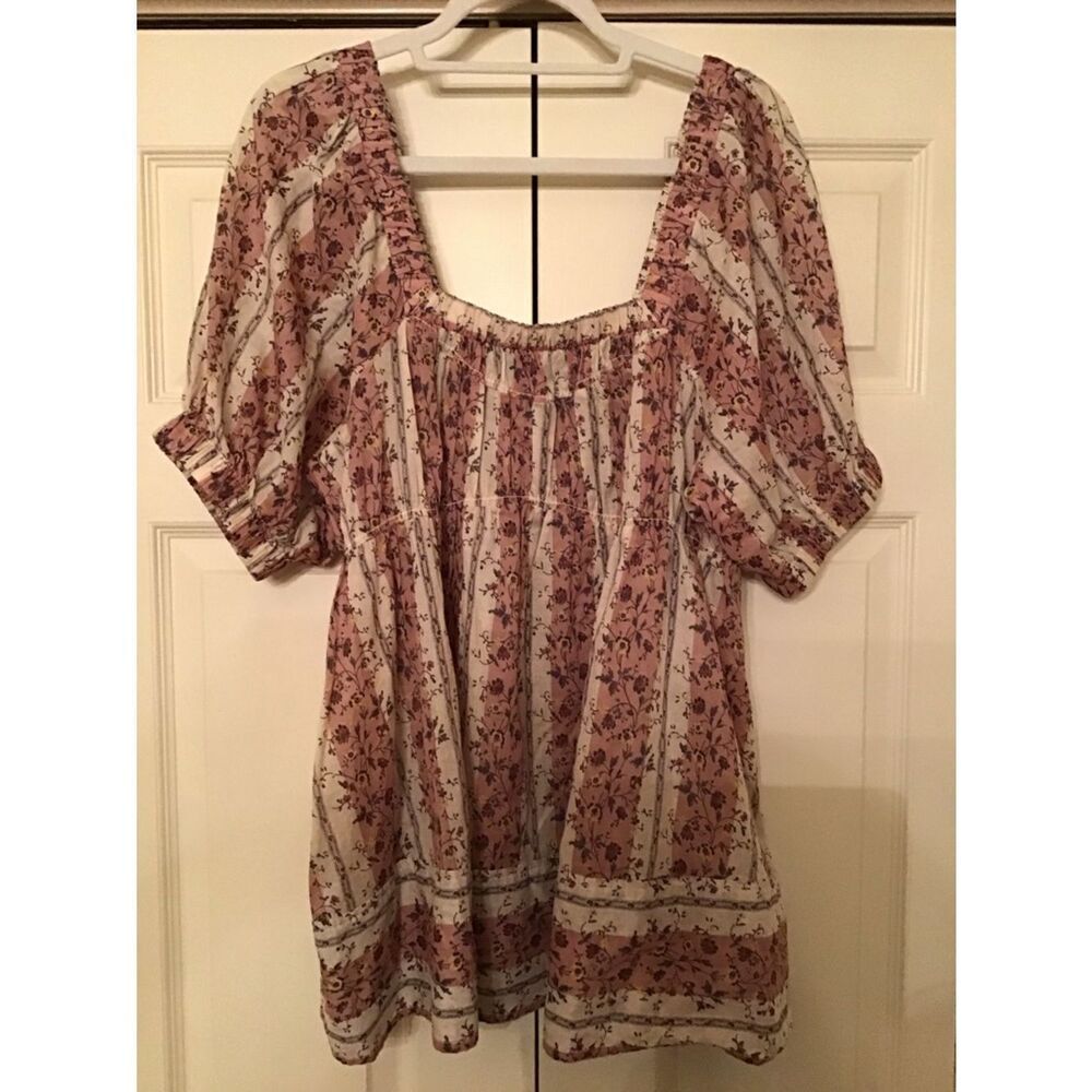 FREE PEOPLE VINTAGE LOVER BLOUSE - Picture 5 of 6